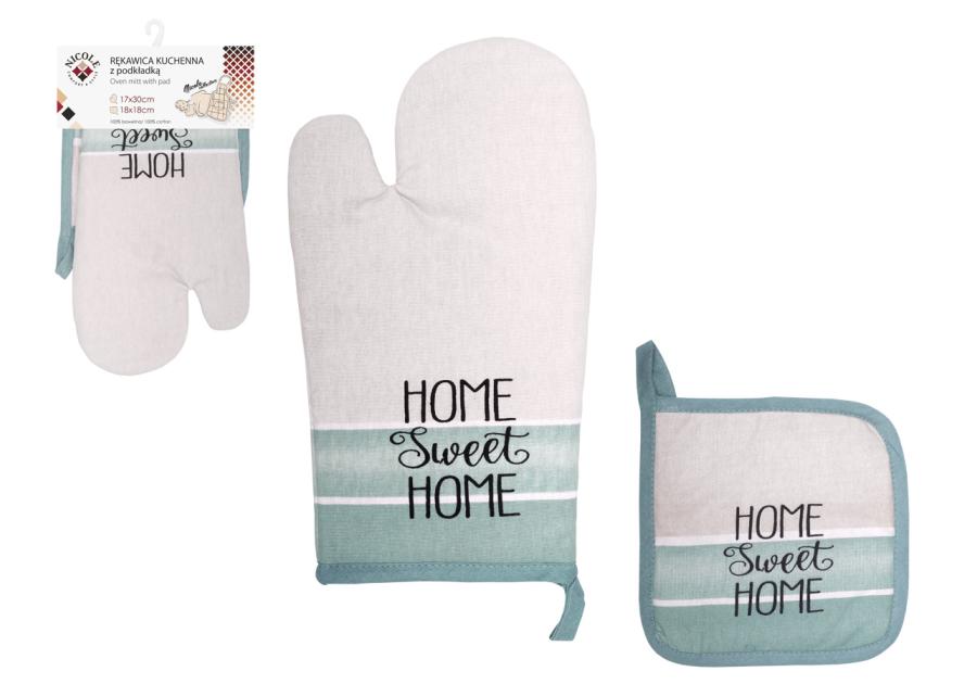 Zdjęcie: Rękawica kuchenna z podkładką Nicole Collection 52399 RAVI