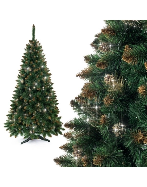 Zdjęcie: Choinka sztuczna Sosna cristal gold 220 cm SONIC
