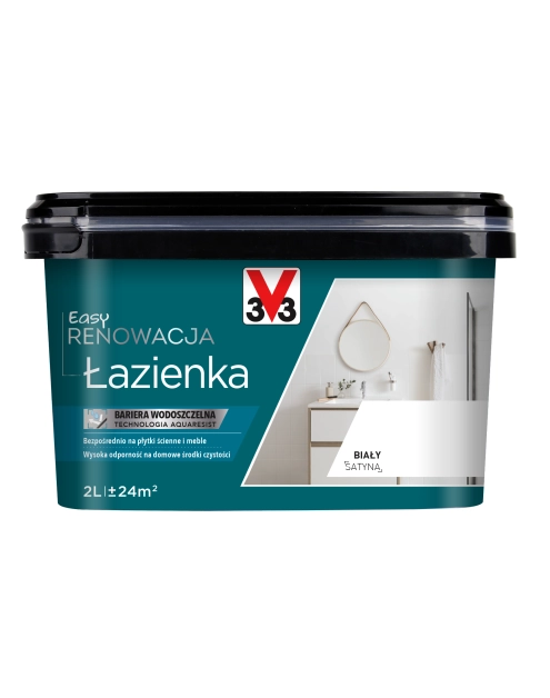 Zdjęcie: Farba renowacyjna Easy Renowacja Łazienka biały 2 L V33