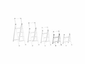 Drabina składana Mini Slim 2-stopnie z uchwytem STALCO PERFECT