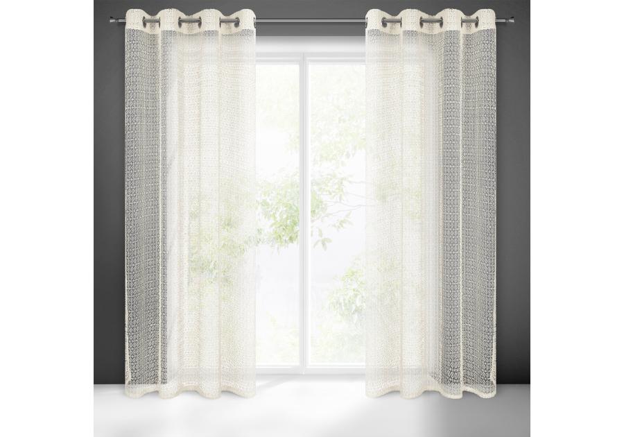 Zdjęcie: Zasłona gotowa Lara140x250 cm naturalny EUROFIRANY