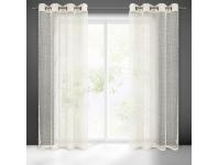 Zdjęcie: Zasłona gotowa Lara140x250 cm naturalny EUROFIRANY