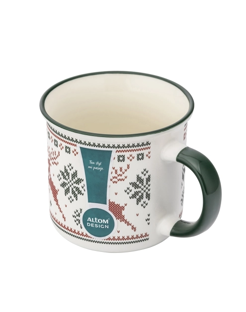 Zdjęcie: Kubek prosty 400 ml dekoracja scandi winter D ALTOM DESIGN