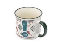 Zdjęcie: Kubek prosty 400 ml dekoracja scandi winter D ALTOM DESIGN