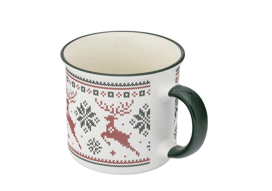 Zdjęcie: Kubek prosty 400 ml dekoracja scandi winter D ALTOM DESIGN