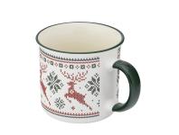 Zdjęcie: Kubek prosty 400 ml dekoracja scandi winter D ALTOM DESIGN
