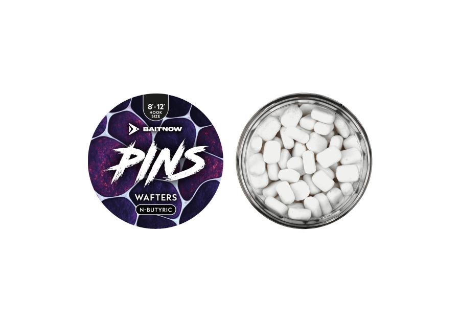 Zdjęcie: Przynęta wafters do method feeder Pins N-Butyric 12 g BAITNOW