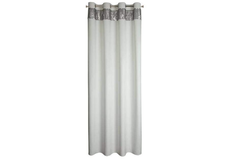 Zdjęcie: Zasłona gotowa Jasper 140x250 cm biały EUROFIRANY