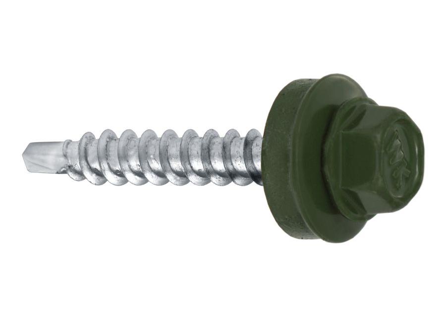 Zdjęcie: Wkręty do blachy farmery 4,8x55 mm zielone WKRĘT-MET