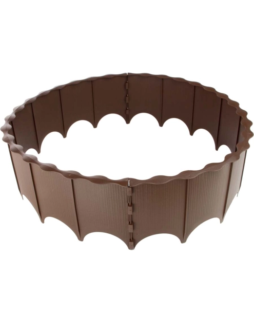 Zdjęcie: Obrzeże trawnikowe 59,5x11,6 cm brąz HAGSEN