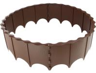 Zdjęcie: Obrzeże trawnikowe 59,5x11,6 cm brąz HAGSEN