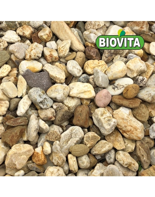 Zdjęcie: Otoczak Żwir Antyczny 30-60mm 20 Kg BIOVITA
