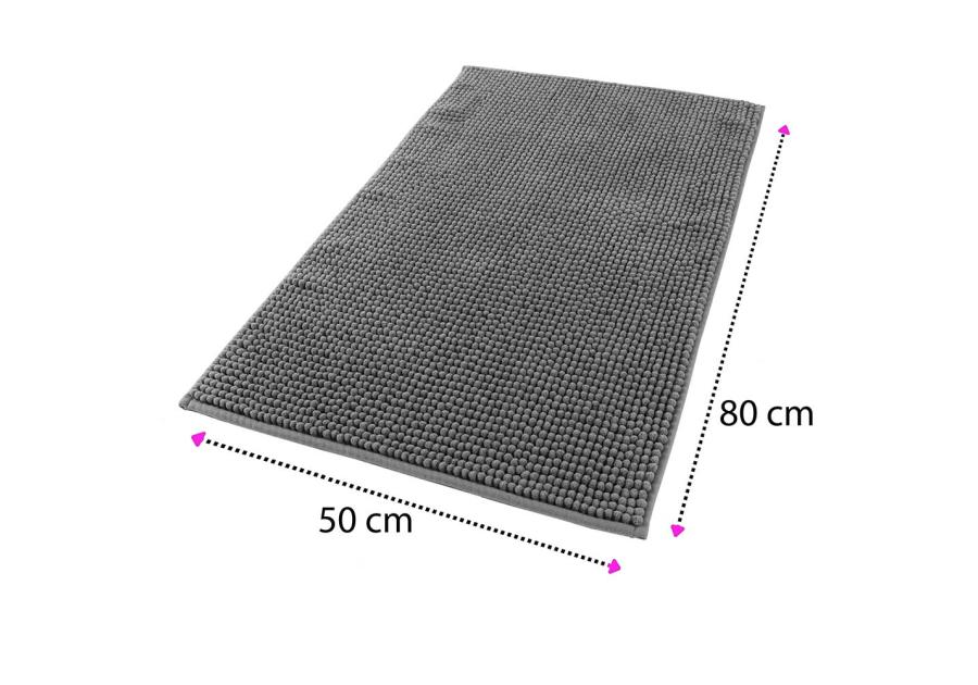 Zdjęcie: Dywanik Parma 50x80 cm szary SEPIO