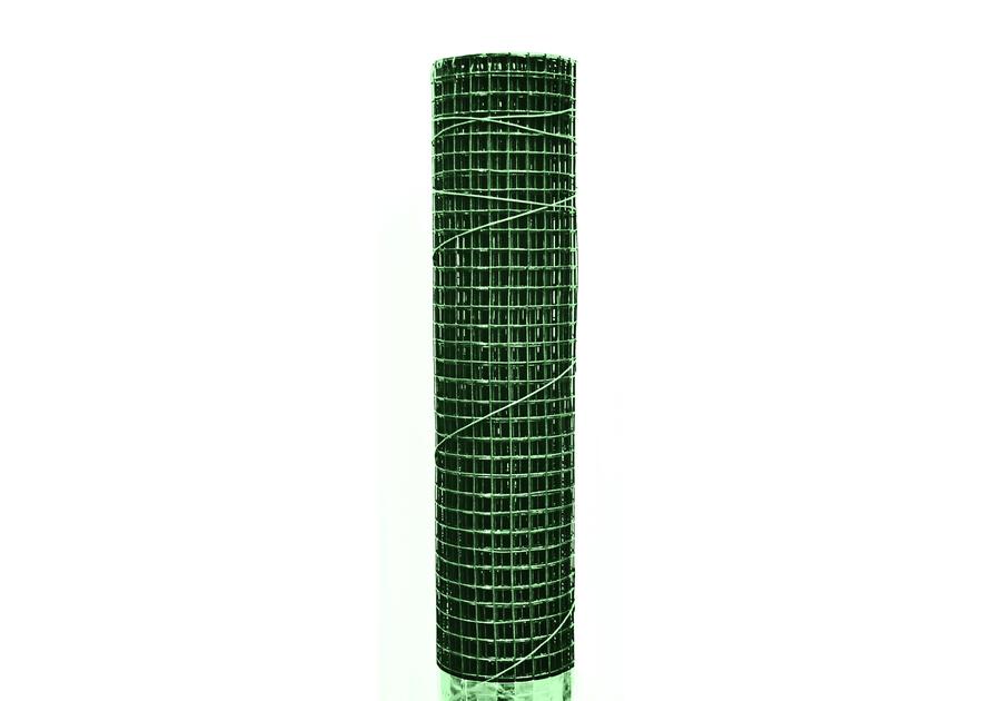 Zdjęcie: Siatka zgrzewana zielona - 1,0 m x 5 mb - oczko 13 VIMAR
