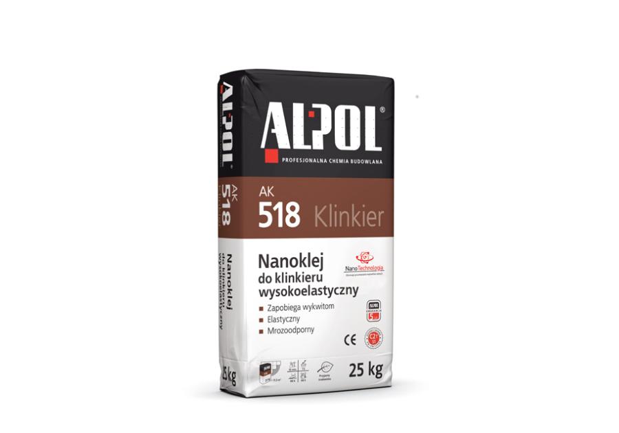 Zdjęcie: Nanoklej do klinkieru 25 kg AK518 ALPOL