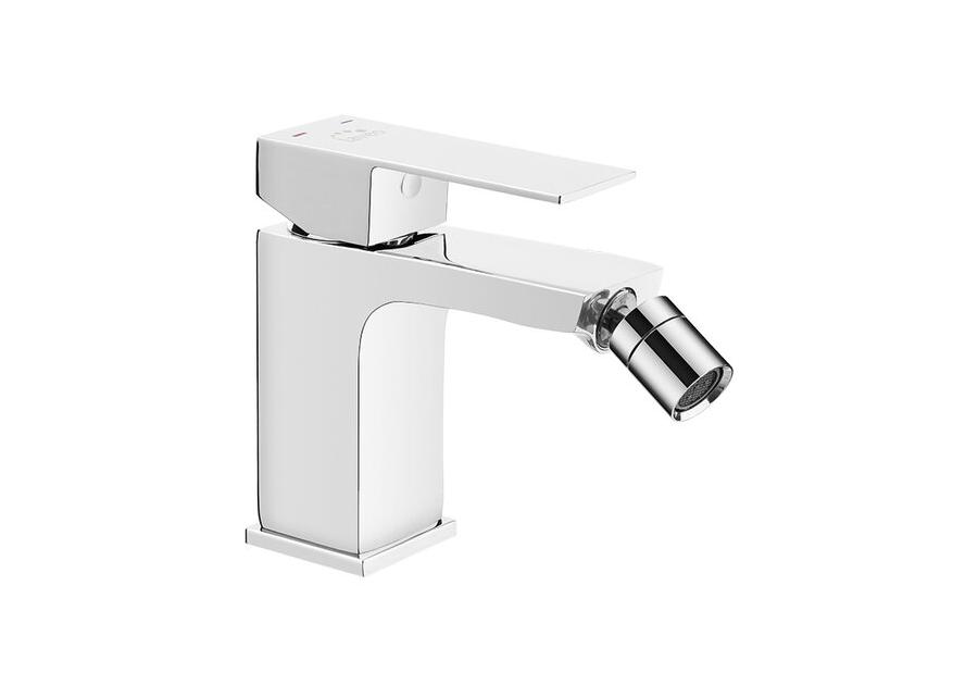 Zdjęcie: Bateria bidetowa Kvadrato z korkiem automatycznym LAVEO