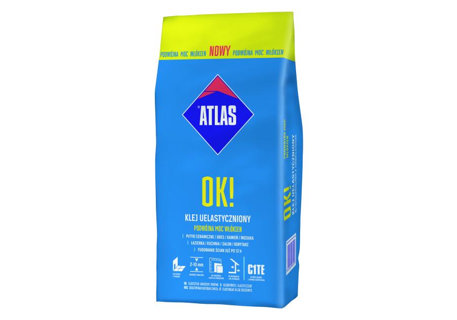 Zdjęcie: Klej uelatyczniony Ok 5 kg ATLAS