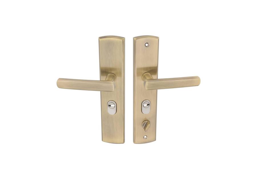 Zdjęcie: Klamka chińska Lupo patyna lewa z blokadą CAMTRADE