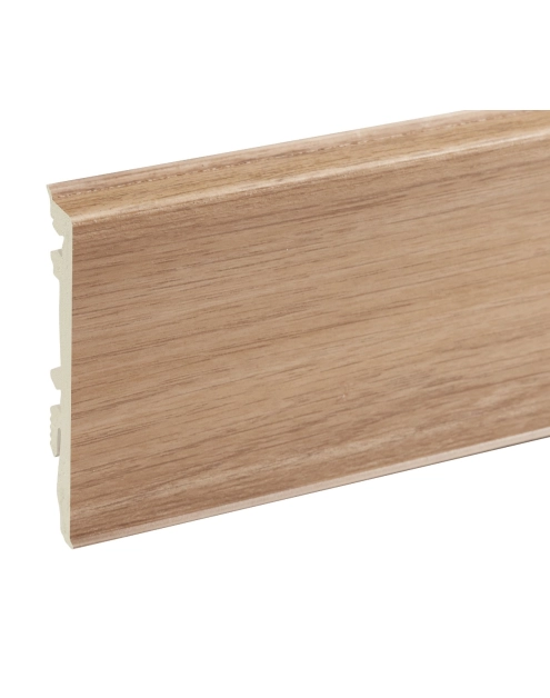 Zdjęcie: Listwa przypodłogowa PVC Masterline 1,3x8 cm, 2,2 m Cinnamon Mat CEZAR