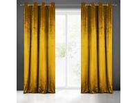 Zdjęcie: Zasłona gotowa Sarah 140x250 cm musztardowy EUROFIRANY