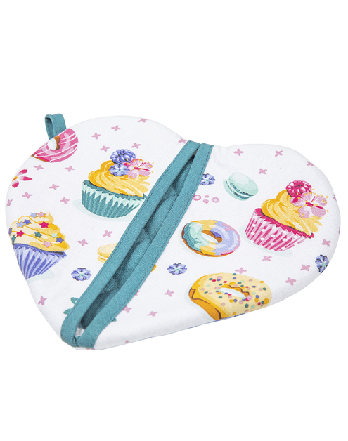 Zdjęcie: Łapka kuchenna Serduszko babcine słodkości 19,5x22 cm ALTOMDESIGN