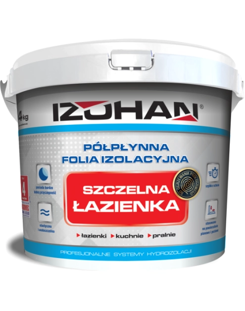 Zdjęcie: Folia izolacyjna szczelna łazienka 10 kg półpłynna IZOHAN