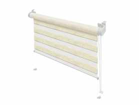 Roleta Mini Zebra Z-740 silvalin natur 42,5x150 cm GARDINIA