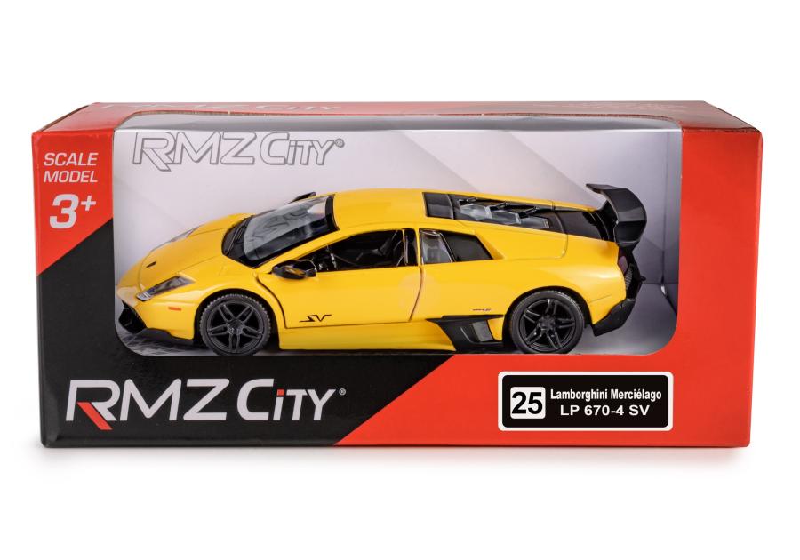 Zdjęcie: Model metalowy Lamborghini Murcielago Lp670-4 Sv 544997yellow RMZ