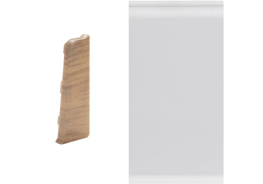 Zdjęcie: Zakończenie prawe do listwy Indo 1 szt. biały mat ARBITON