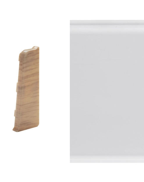 Zdjęcie: Zakończenie prawe do listwy Indo 1 szt. biały mat ARBITON