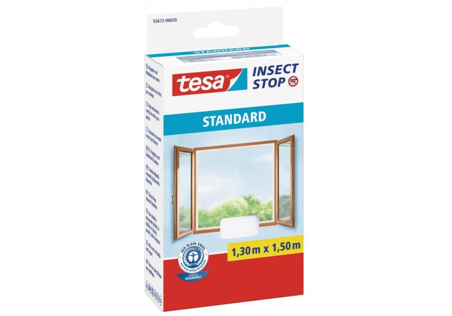 Zdjęcie: Moskitiera H&L Standard 1,3x1,5 biała TESA