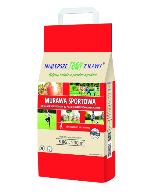 Zdjęcie: Trawa murawa sportowa 5 kg ROLIMPEX