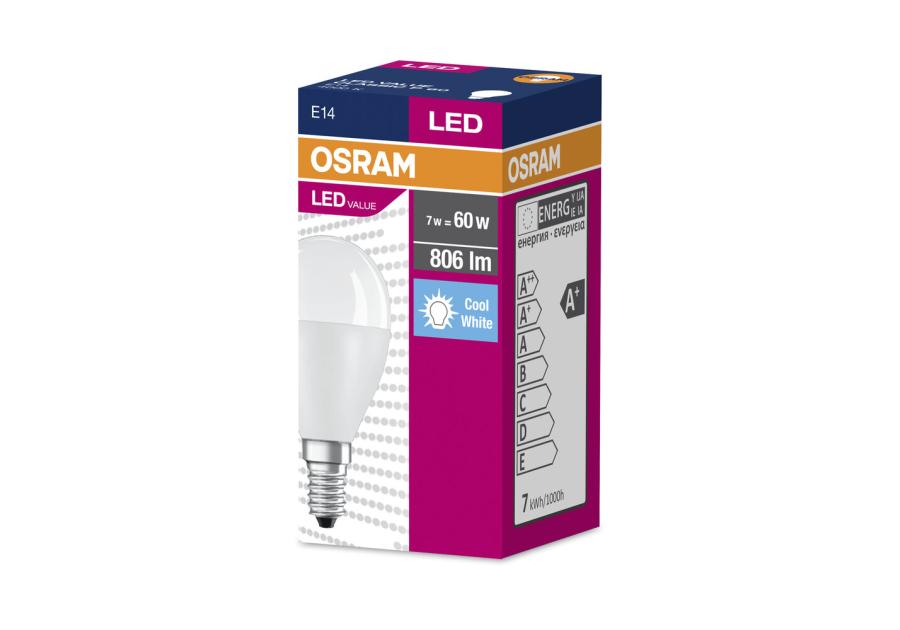 Zdjęcie: Lampa LED Value Classic P 60  6,5 W 4000 K E14 OSRAM