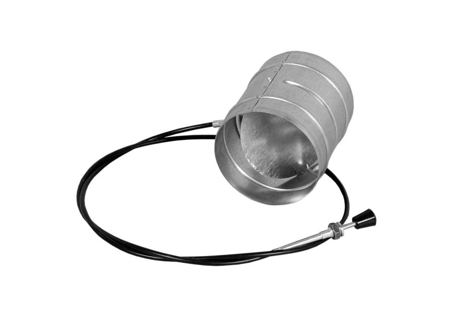 Zdjęcie: Przepustnica 100 mm okrągła ocynk PARKANEX