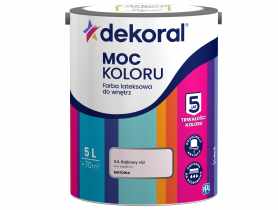Farba lateksowa Moc Koloru bajkowy róż 5 L DEKORAL