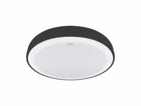 Plafoniera SMD LED Ratan C 24 W CCT kolor czarny STRUHM