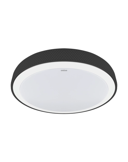 Zdjęcie: Plafoniera SMD LED Ratan C 24 W CCT kolor czarny STRUHM
