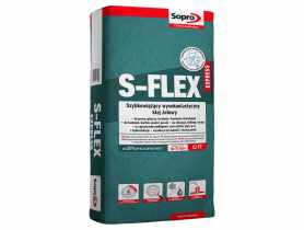 Szybkowiążący wysokoelastyczny klej żelowy 203_S-FLEX express 22,5 kg SOPRO