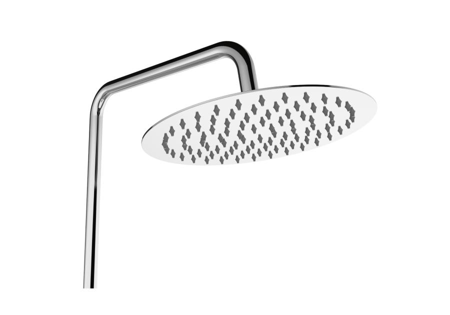 Zdjęcie: Deszczownia z baterią natryskową Alonia chrom INVENA