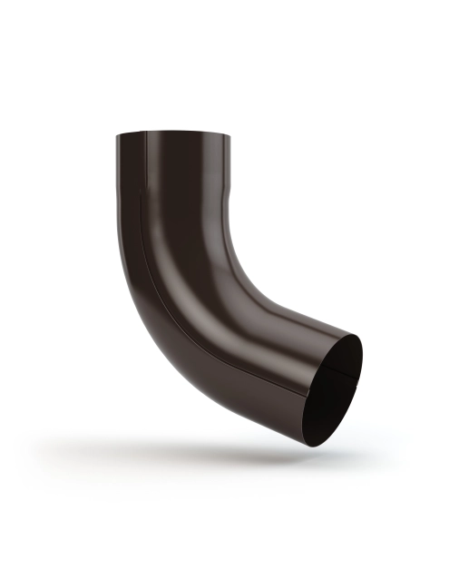 Zdjęcie: Kolano rury sp 87 mm StalGam ciemny brąz GAMRAT