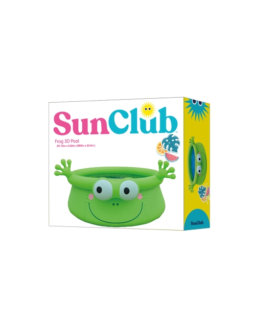 Zdjęcie: Basen z kołnierzem dmuchanym Żabka 175x62 cm SUN CLUB