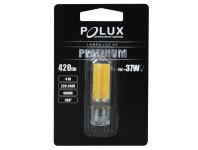 Zdjęcie: Żarówka LED Cob szklana, barwa naturalna 320 stopni  G9 420 lm, 4 W, 4000K  POLUX