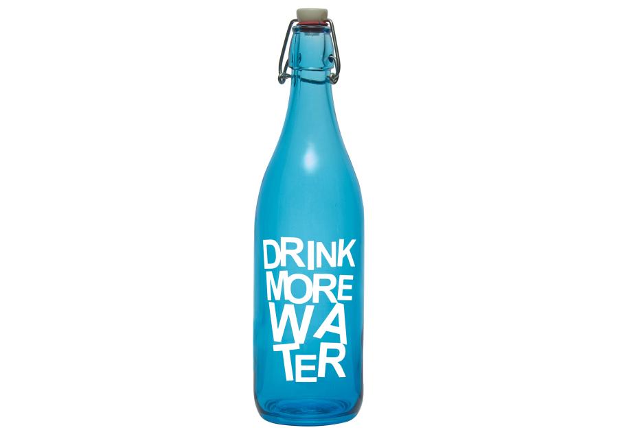 Zdjęcie: Butelka Drink Water 1 L niebieska PASABAHCE
