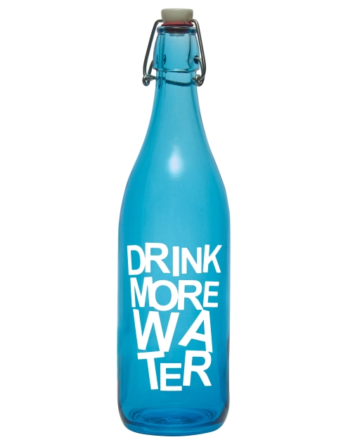 Zdjęcie: Butelka Drink Water 1 L niebieska PASABAHCE