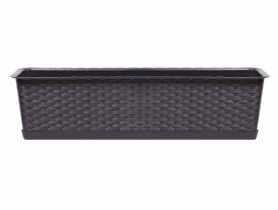Skrzynka balkonowa Ratolla set umbra 40 cm PROSPERPLAST