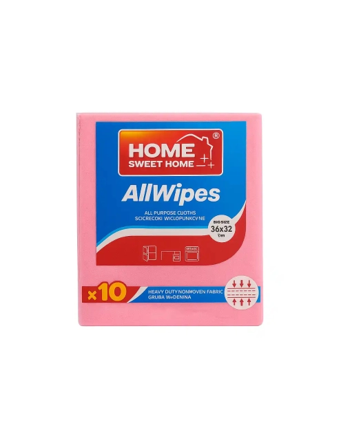 Zdjęcie: Ścierka gruba włóknina All Wipes 10 sztuk HOME SWEET HOME