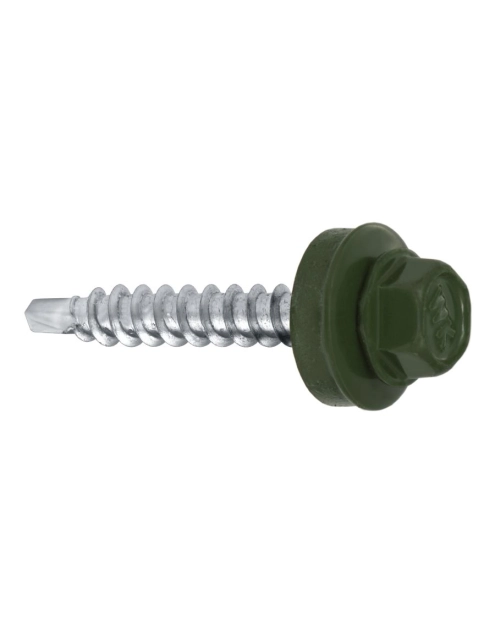 Zdjęcie: Wkręty do blachy farmery 4,8x25 mm zielone WKRĘT-MET
