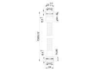 Zdjęcie: Wąż natryskowy chrom INVENA