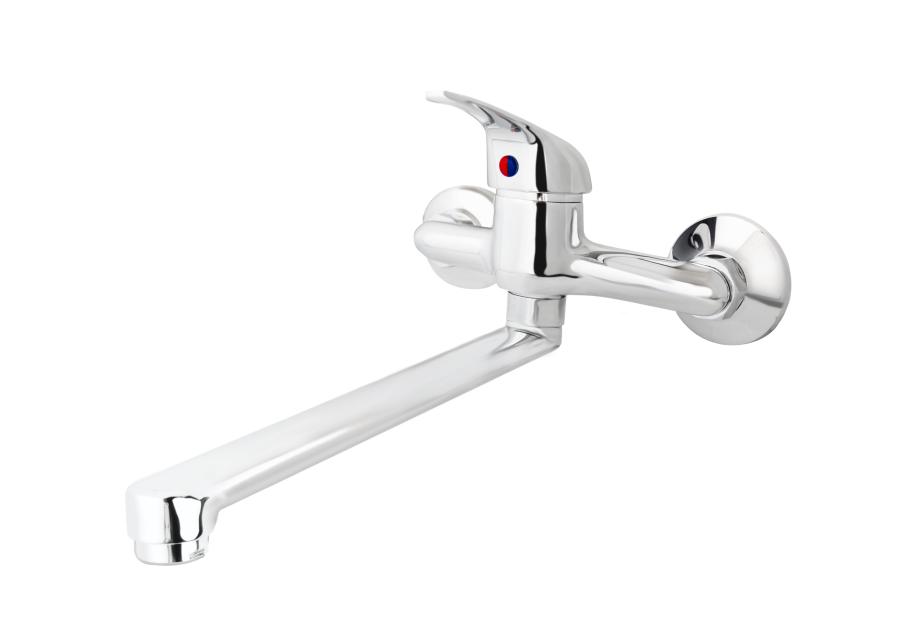 Zdjęcie: Bateria zlewozmywakowa Asti ścienna chrom DEANTE