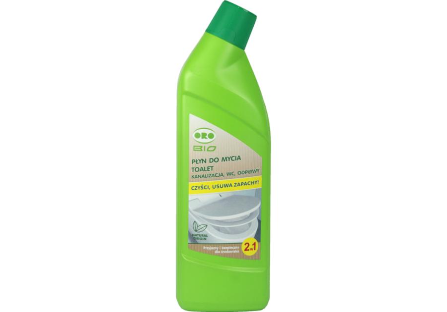 Zdjęcie: Płyn do mycia muszli klozetowych BIO 2w1 Toilet cleaner + Stop odor ORO